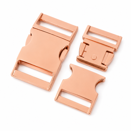 Metal snap buckle 38mm copper