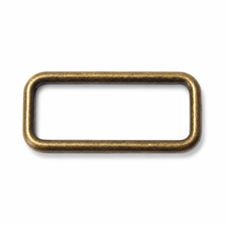 Square ring 40mm brass
