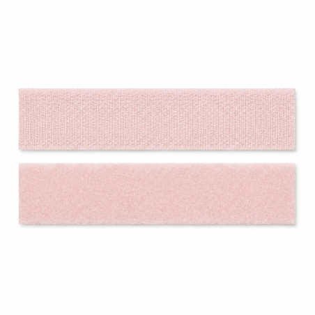 Velcro - hook and plush - pink (f)