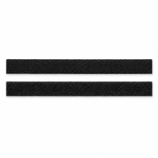 Hook and loop fastener - hook and loop fastener - black 10mm (w)