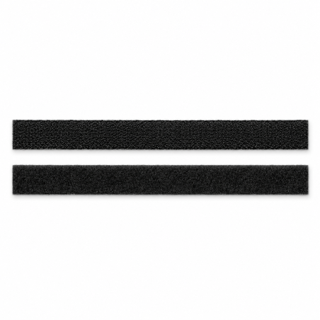 Hook and loop fastener - hook and loop fastener - black 10mm (w)