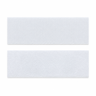 Hook and loop fastener - white 50mm (w)