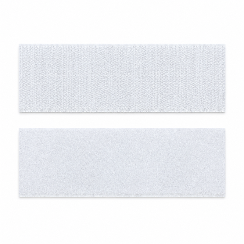 Hook and loop fastener - white 50mm (w)