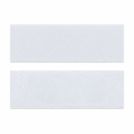 Hook and loop fastener - white 50mm (w)