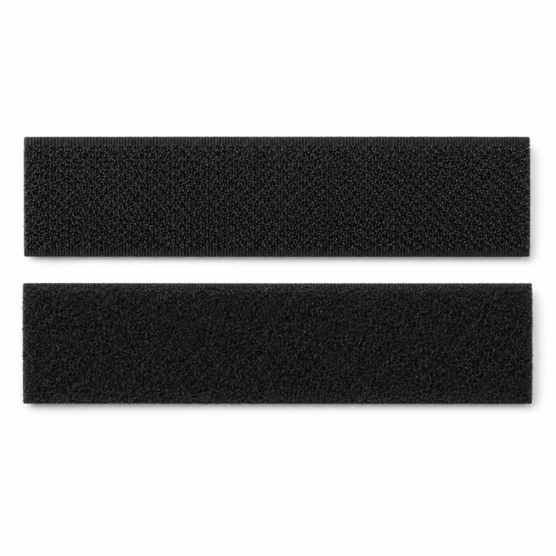 Hook and loop fastener - black 20mm (w) Hook and loop fastener - black 20mm (w)