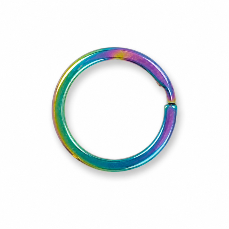 Round rainbow keyring Round rainbow keyring