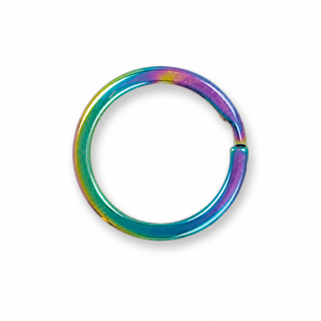 Schlüsselring rund rainbow