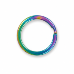 Round rainbow keyring Round rainbow keyring