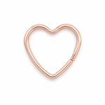 Keyring heart rose gold Keyring heart rose gold