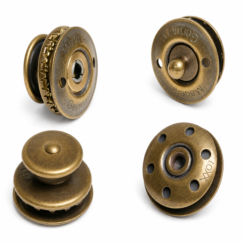 Loxx button antique brass 1 piece Loxx button antique brass 1 piece