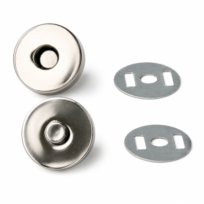 Magnetic button for insertion 18mm gunmetal Magnetic button for insertion 18mm gunmetal