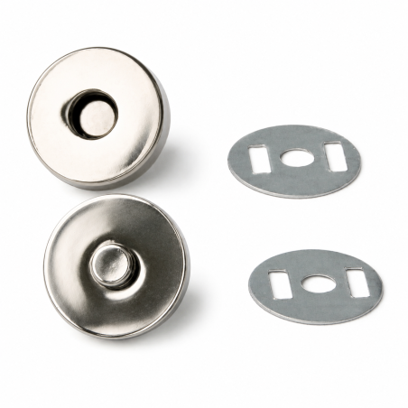 Magnetic button for insertion 18mm gunmetal