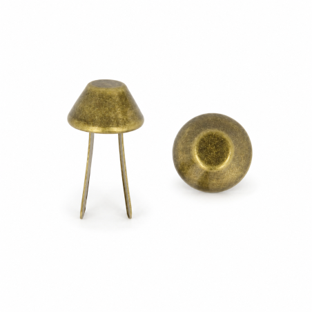 Floor nails antique brass - 4 pieces