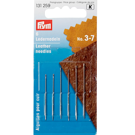 Prym Ledernadeln Nr. 3-7