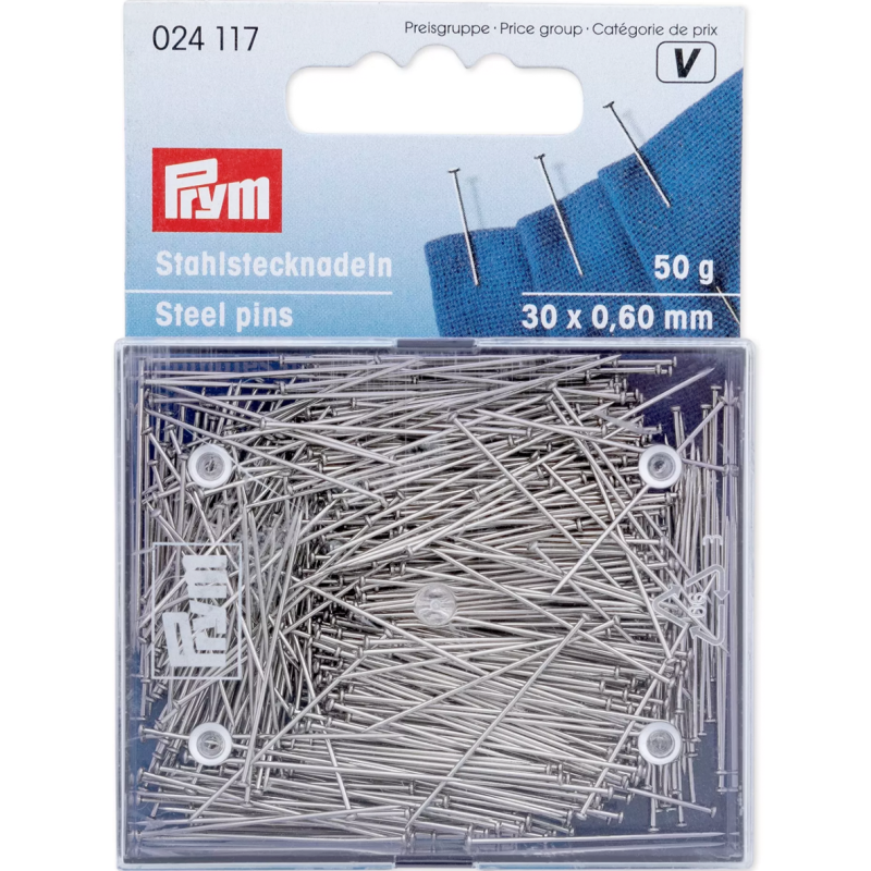 Prym Messingstecknadel fein silber Prym Messingstecknadel fein silber