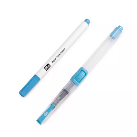 Marqueur Prym Aqua Trick + stylo à eau turquoise