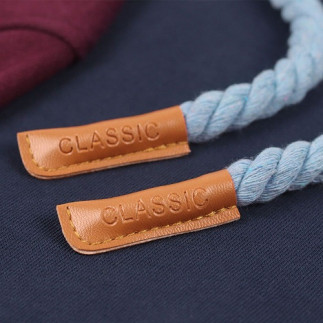 Cord end - brown leather 9mm 1 pc.