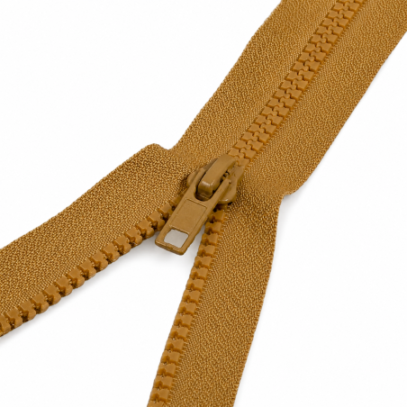 Fermeture éclair de la veste - ocre (st508)