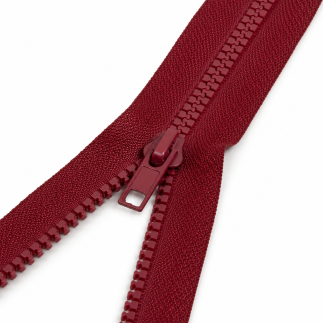 Jacket zipper - dark red (st520)