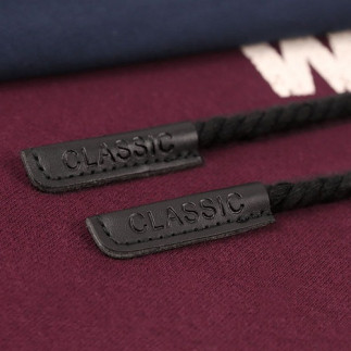 Cord end - black leather 9mm 1 pc.