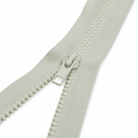 Jacket zipper - smoke mint (st574)