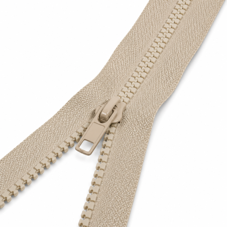 Jacket zipper - light beige (st572)