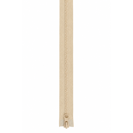 2-way jacket zipper - light beige (st573)