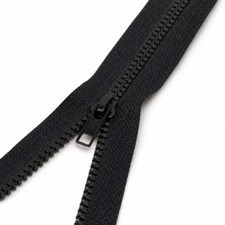 Fermeture éclair de veste - noire (st580)