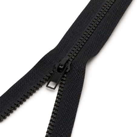 Fermeture éclair de veste - noire (st580)