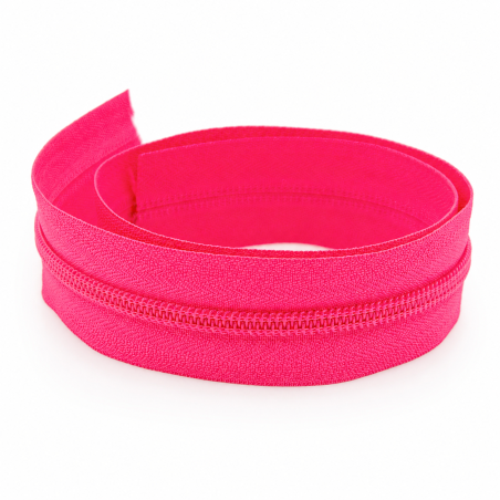 Continuous zipper YKK 5mm pink 516