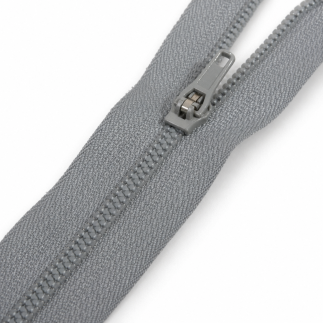 Zipper 15cm dark grey (st13)