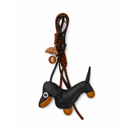 copy of Bag Charm - Drinking cup with bow, black