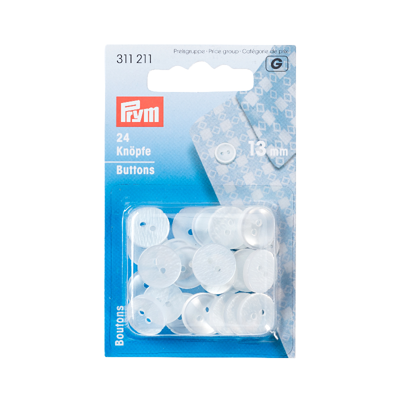 Prym coat buttons 13mm