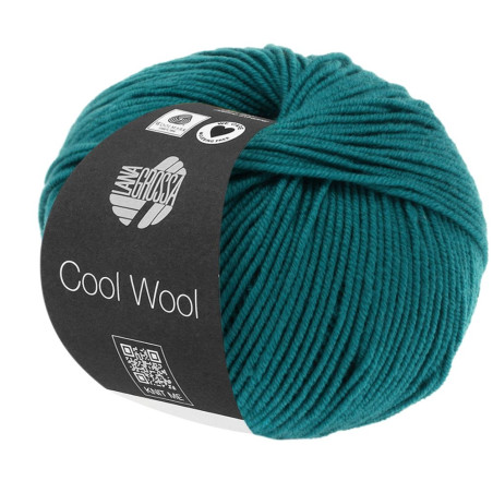 Lana Grossa - Cool Wool vert pétrole (2015)