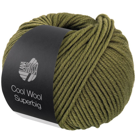 Lana Grossa - Cool Wool Superbig olive (24)