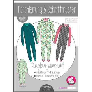 Ki-Ba-Doo Women's Raglan Jumpsuit