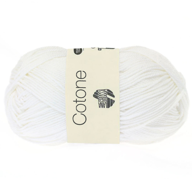 Lana Grossa - Cotone weiss (22)