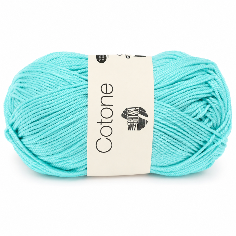 Lana Grossa - Cotone helltürkis (35)