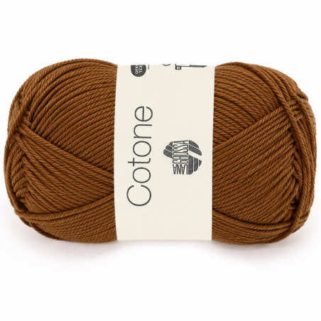 Lana Grossa - Cotone brown (37)
