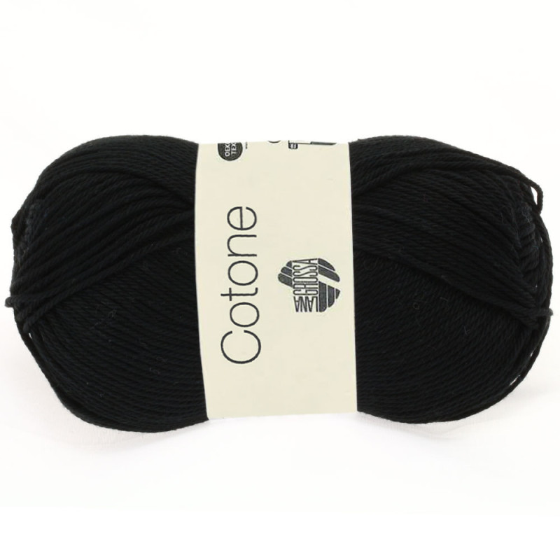 Lana Grossa - Cotone schwarz (21)