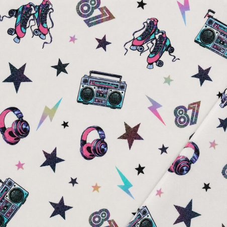 Jersey - Glitter Rollerskates offwhite