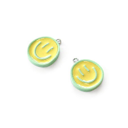 Charmes - Smiley jaune