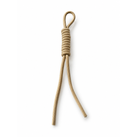 Cordon à breloques - Torsadé Beige clair