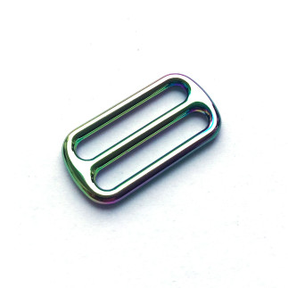 Belt adjuster 25mm rainbow