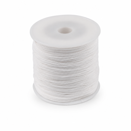 PES Schnur - 0.8mm weiss