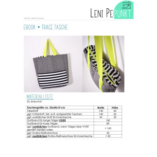 Leni pepunkt - carrying bag
