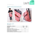 Leni pepunkt - Messenger Backpack