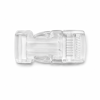 copy of Plastic snap buckle - 15mm transparent