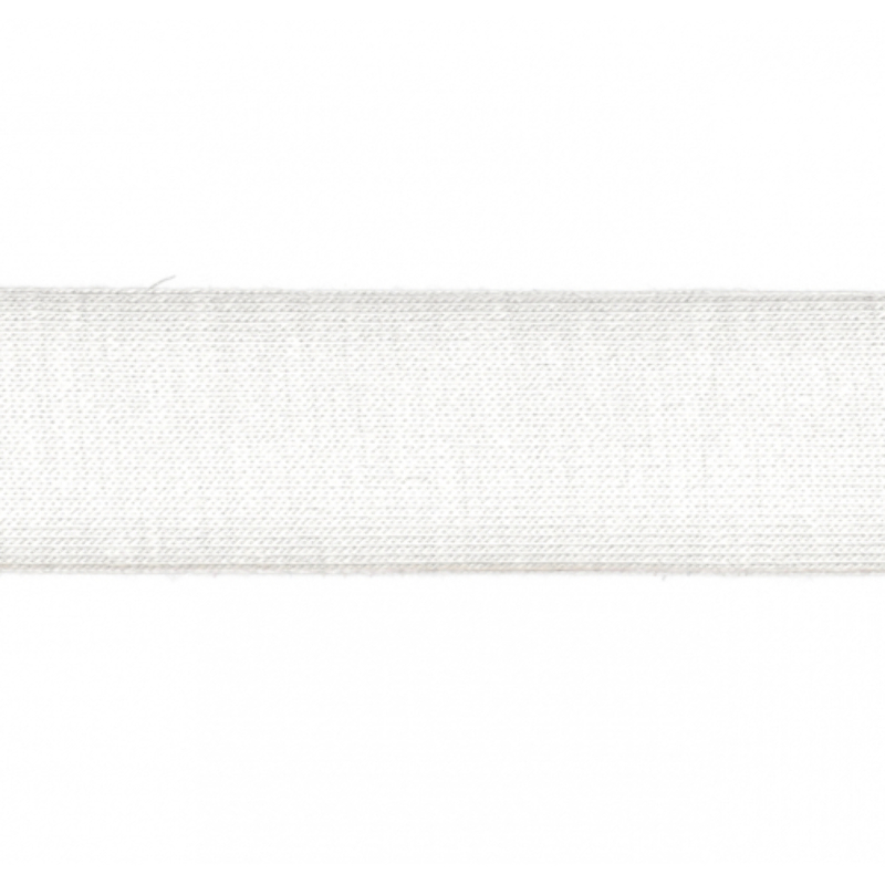 Jersey binding - white (qt)