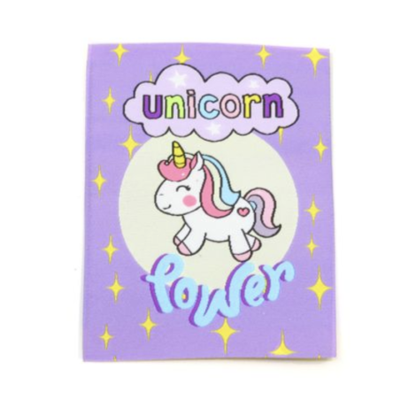 XXL Woven Label - Unicorn Power